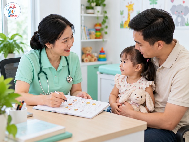 Chuẩn bị thông tin triệu chứng giúp buổi trao đổi với bác sĩ rõ ràng hơn.
